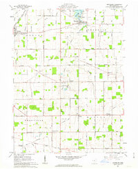 Montezuma 1961 topographic map thumbnail