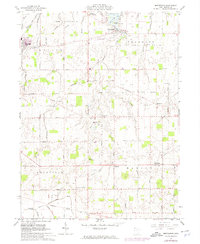 Montezuma 1961 topographic map thumbnail