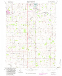 Montezuma 1961 topographic map thumbnail