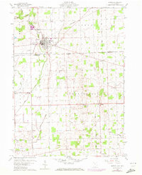 Morenci 1960 topographic map thumbnail