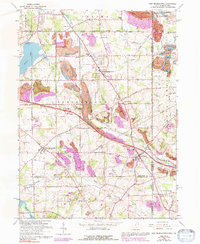 New Middletown 1963 topographic map thumbnail