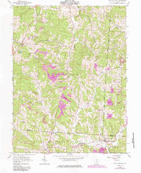New Plymouth 1961 topographic map thumbnail