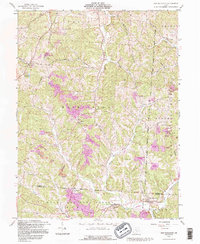 New Plymouth 1992 topographic map thumbnail