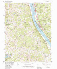 New Richmond 1981 topographic map thumbnail
