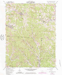 New Straitsville 1961 topographic map thumbnail