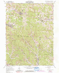 New Straitsville 1961 topographic map thumbnail