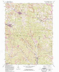 New Straitsville 1961 topographic map thumbnail