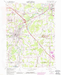 Newton Falls 1959 topographic map thumbnail