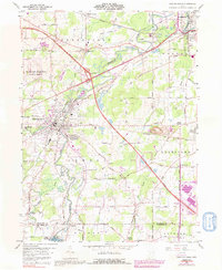Newton Falls 1959 topographic map thumbnail