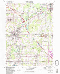 Newton Falls 1994 topographic map thumbnail