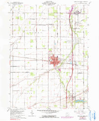 North Baltimore 1960 topographic map thumbnail