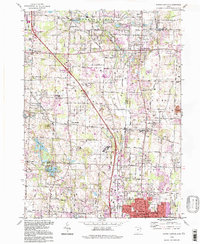 North Canton 1994 topographic map thumbnail