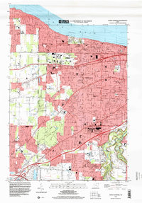 North Olmsted 1994 topographic map thumbnail