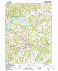 Old Washington 1993 topographic map thumbnail