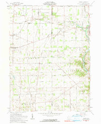Osgood 1961 topographic map preview
