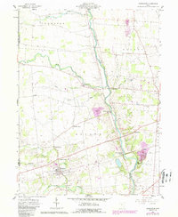 Ostrander 1961 topographic map preview
