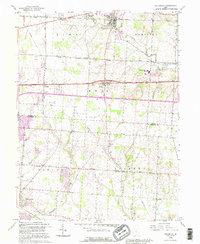 Pataskala 1992 topographic map preview