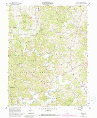 Patriot 1961 topographic map thumbnail