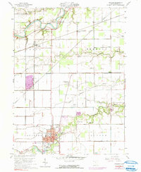 Paulding 1960 topographic map preview