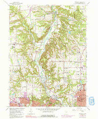 Peninsula 1963 topographic map thumbnail