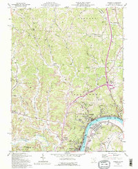 Pomeroy 1992 topographic map thumbnail