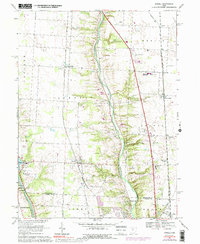 Powell 1967 topographic map preview