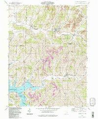 Quaker City 1994 topographic map thumbnail