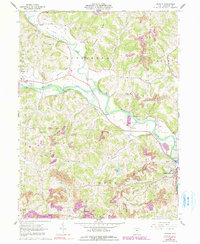 Randle 1962 topographic map preview