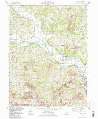 Randle 1994 topographic map thumbnail