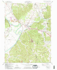 Richmond Dale 1992 topographic map thumbnail