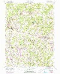 Richmond 1960 topographic map thumbnail