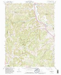 Rockbridge 1992 topographic map thumbnail