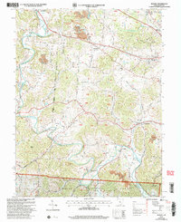 Rodney 2002 topographic map preview