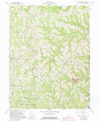 Round Bottom 1960 topographic map preview