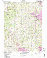 Ruraldale 1994 topographic map thumbnail