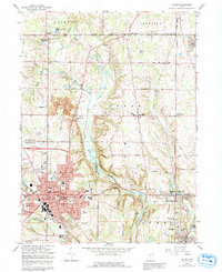 Salem 1966 topographic map preview