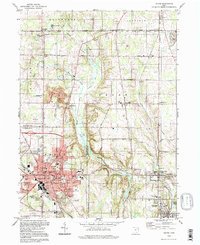 Salem 1994 topographic map thumbnail