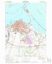 Sandusky 1969 topographic map preview