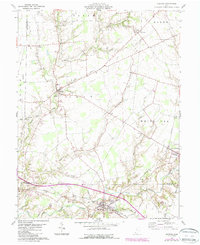 Sardinia 1961 topographic map preview