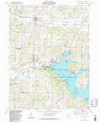 Senecaville 1994 topographic map thumbnail