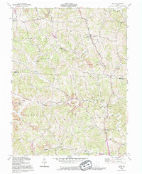 Shade 1992 topographic map thumbnail