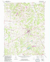 Somerset 1961 topographic map thumbnail
