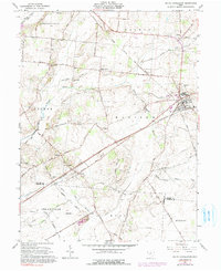 South Charleston 1961 topographic map thumbnail