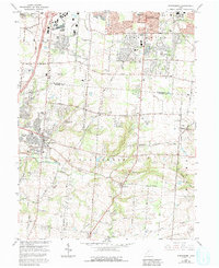 Springboro 1965 topographic map thumbnail