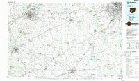 Springfield 1986 topographic map thumbnail