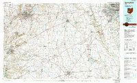 Springfield 1986 topographic map thumbnail