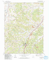 Stone Creek 1993 topographic map thumbnail
