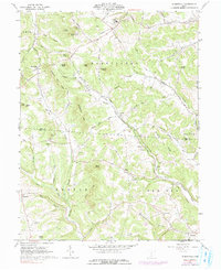 Summithill 1961 topographic map preview