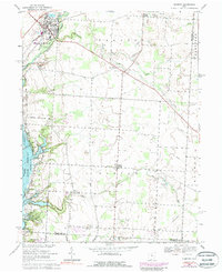 Sunbury 1967 topographic map thumbnail