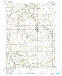 Sycamore 1960 topographic map thumbnail